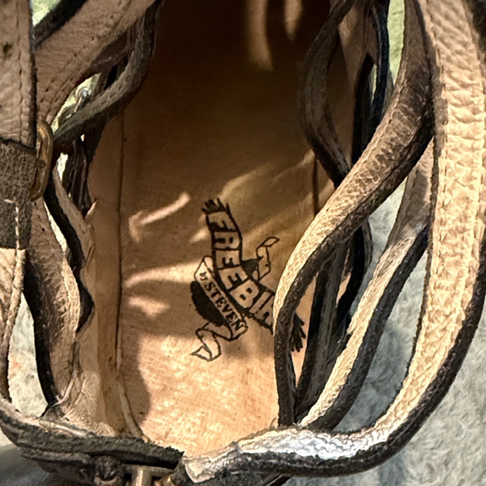 Freebird by Steven Black Leather Stair Ankle Boots - Picture 2 of 6